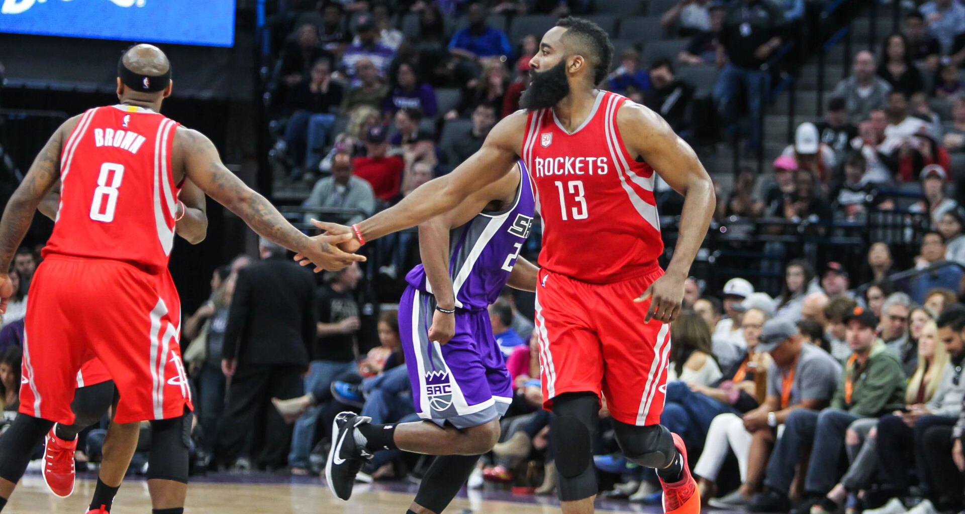 Rockets jersey history No. 8