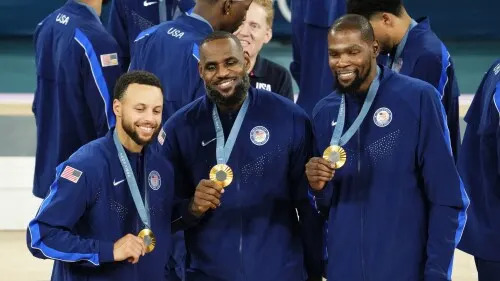 Olympics: Basketball-Men Finals - Gold Medal Game