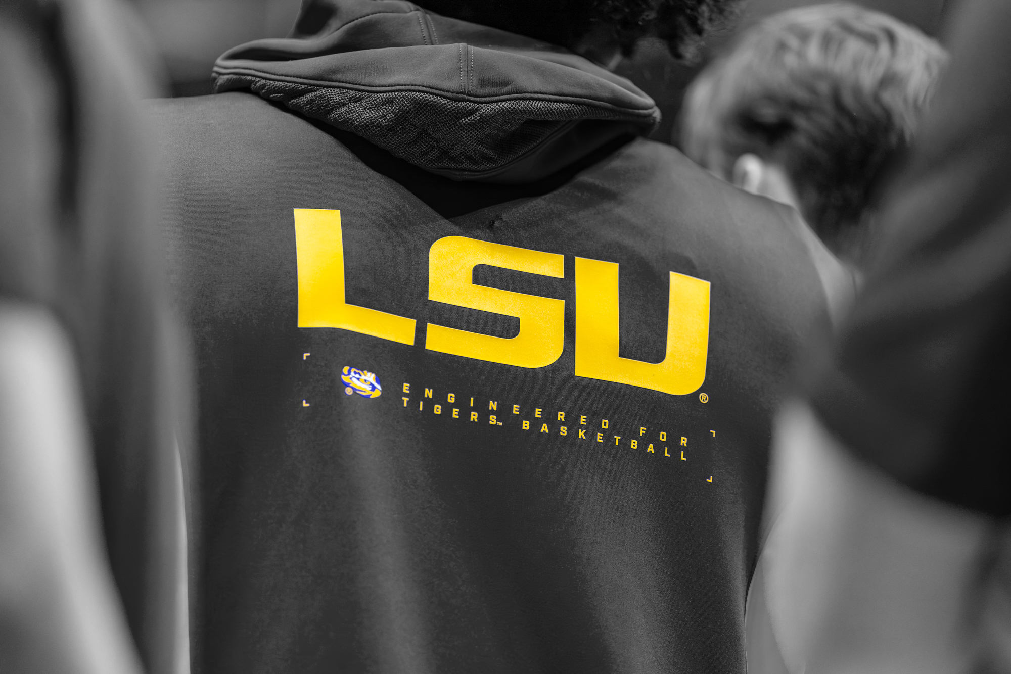PHOTOS: LSU basketball color isolation