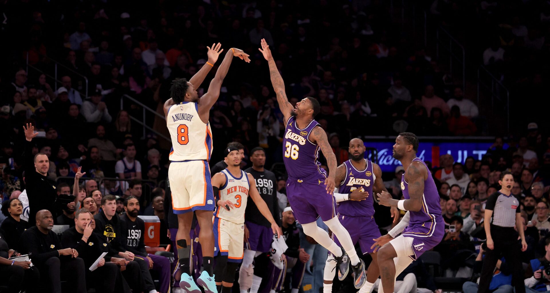 NBA: OG Anunoby of the New York Knicks