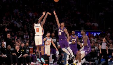 NBA: OG Anunoby of the New York Knicks