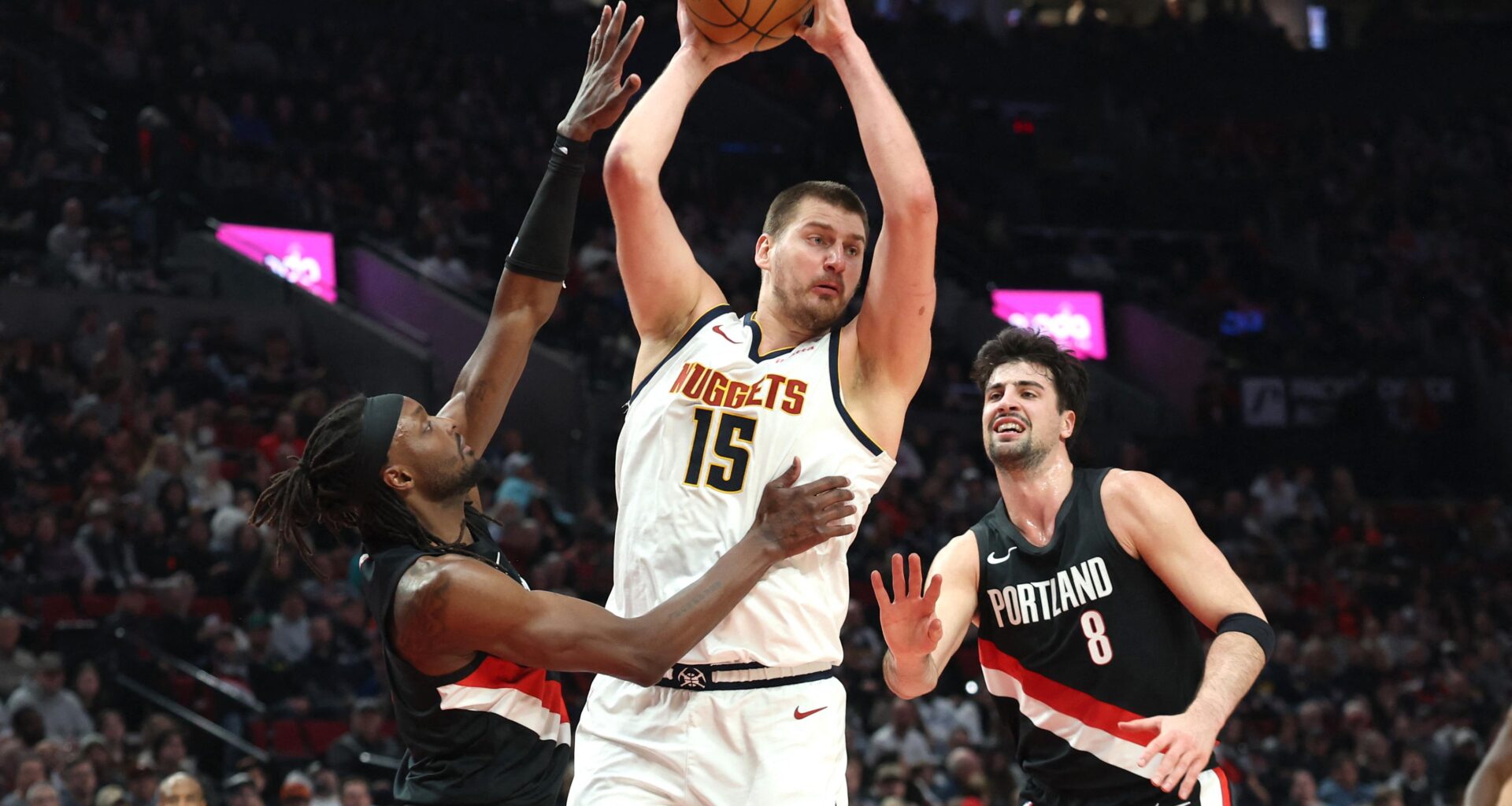 NBA: Nuggets notch record-setting, 54-point rout of Trail Blazers