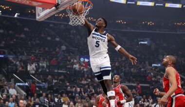 NBA: Anthony Edwards of the Minnesota Timberwolves