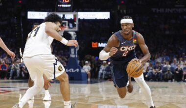 NBA roundup: Oklahoma City Thunder secures scrappy OT win over Denver Nuggets