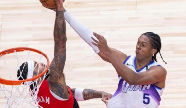 Toronto Raptors vs. Utah Jazz-Xinhua