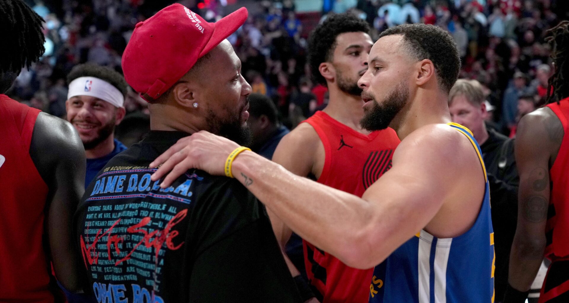 Damian Lillard Posts Steph Curry DM About Epic 2027 NBA 3-Point Contest Field in Trending Photo
