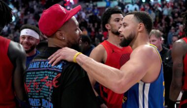 Damian Lillard Posts Steph Curry DM About Epic 2027 NBA 3-Point Contest Field in Trending Photo