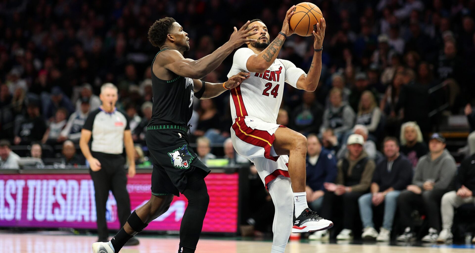 Anthony Edwards Tells Norman Powell Living In Miami 'Look Like a Vibe' in NBA All-Star Video