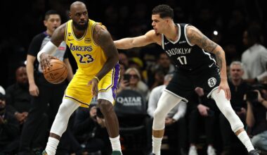 LeBron James, Luka Doncic Applauded By NBA Fans as Lakers Beat Michael Porter Jr., Nets