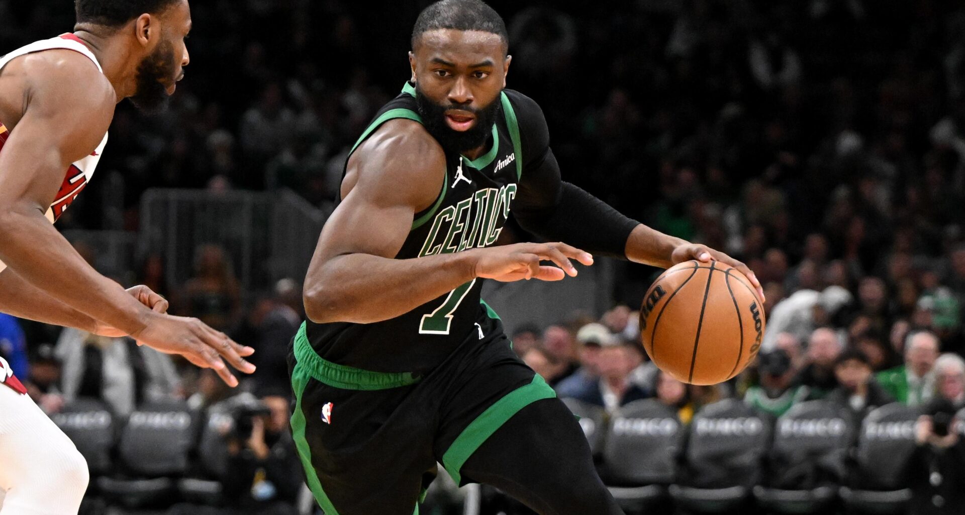Jaylen Brown Posts IG Photo with Celtics Stat Comparisons Despite Jayson Tatum Injury