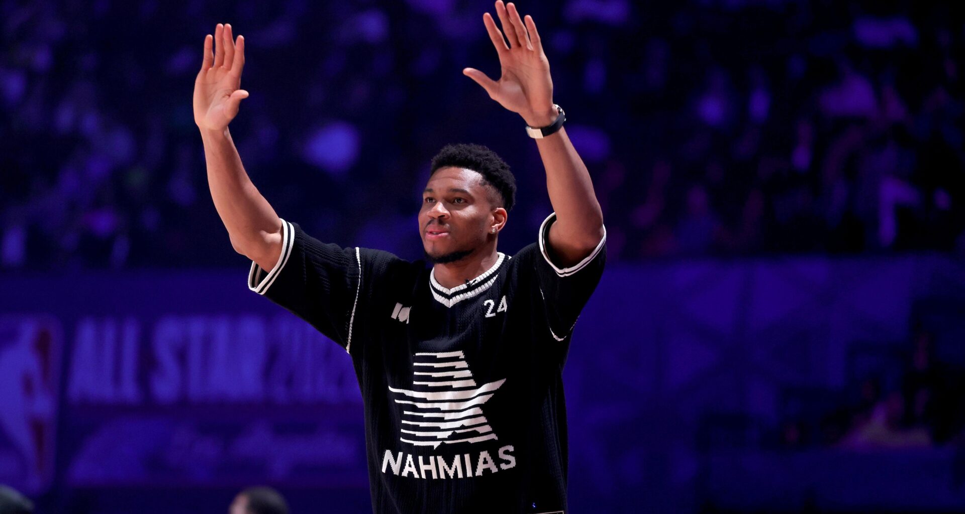 'He Cannot Hoop,' Giannis Trolls Shams Charania at 2026 NBA Celebrity Game