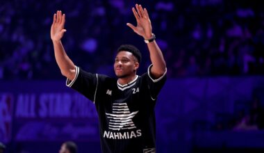 'He Cannot Hoop,' Giannis Trolls Shams Charania at 2026 NBA Celebrity Game