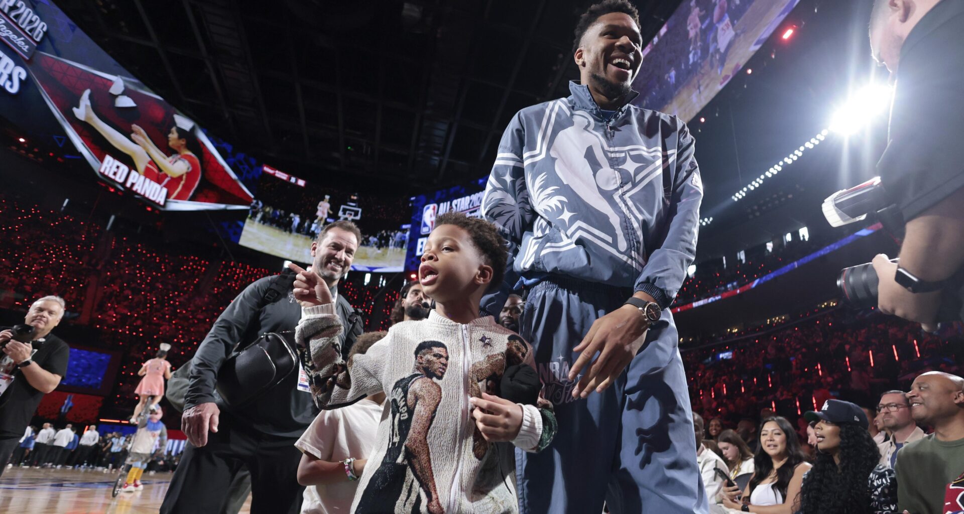 Giannis Hypes NBA Future for 4-Year-Old Son in Wholesome Video, Eyes Dunking on Wemby