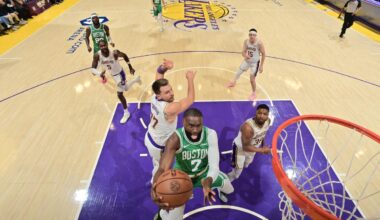 Pat Riley's message to Lakers falls on deaf ears in loss to rival Celtics
