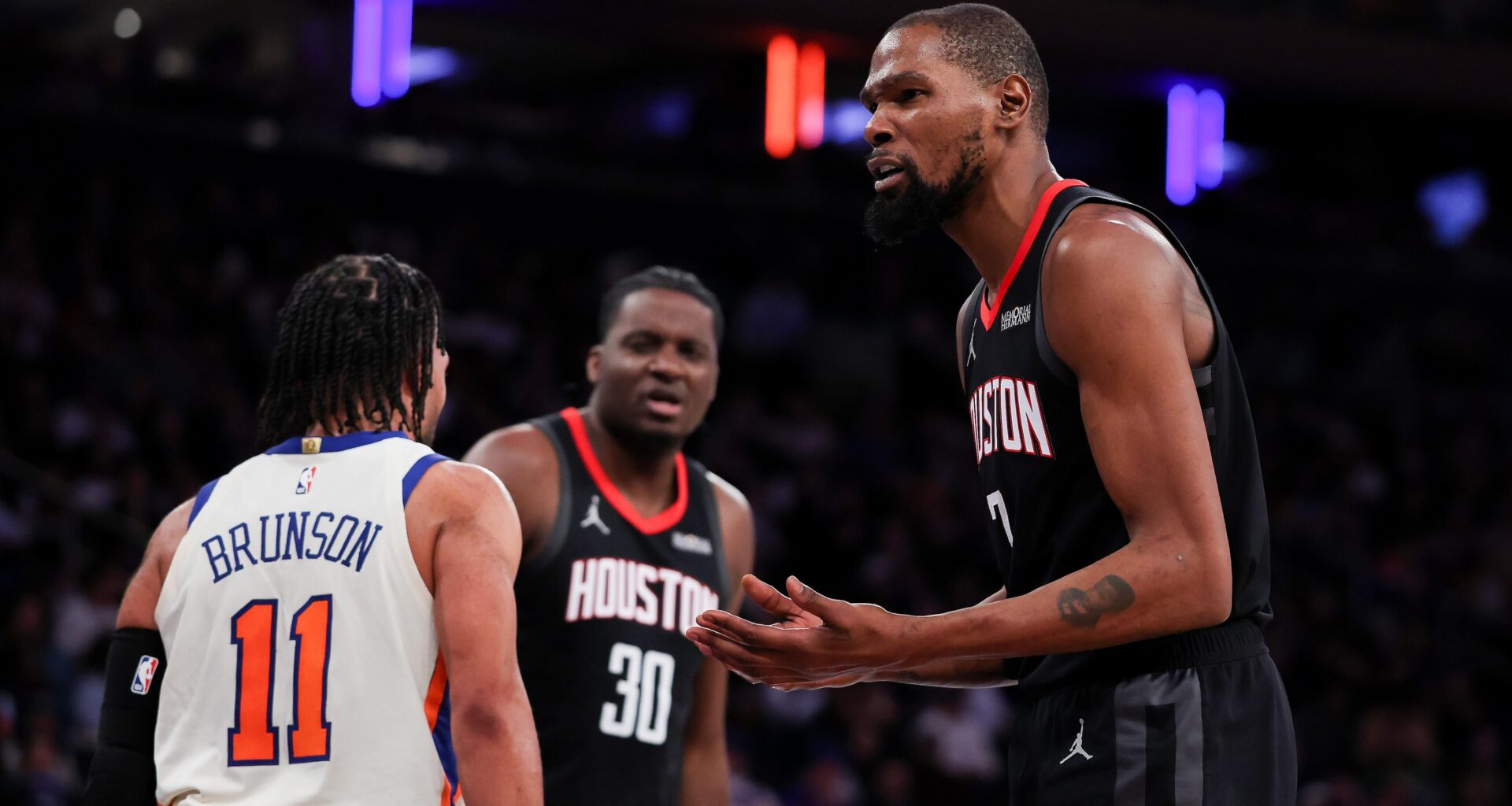 Kevin Durant Calls Out Rockets' Play After Collapse vs. KAT, Knicks at MSG