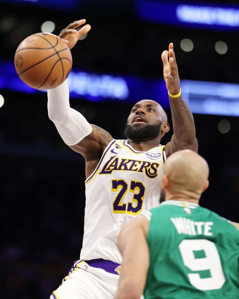 Lakers star LeBron James