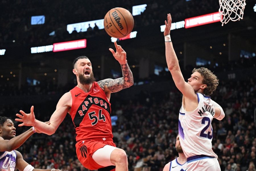 NBA: Utah Jazz at Toronto Raptors