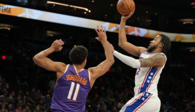 Trendon Watford making impressions as 76ers close trip at Blazers