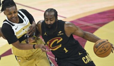 Cavaliers thump Wizards behind Sam Merrill's career high