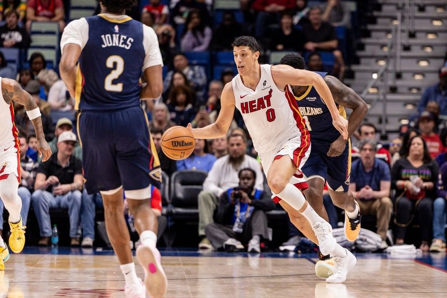 NBA: Miami Heat at New Orleans Pelicans