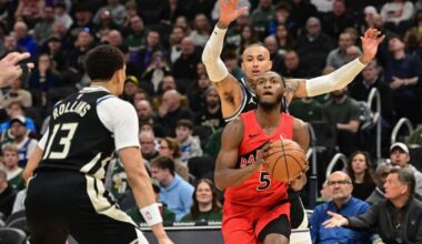 Immanuel Quickley (32 points) powers Raptors past Bucks