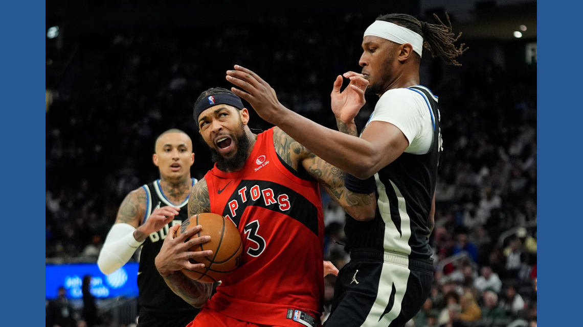 Raptors beat Bucks 122-94 and end Milwaukee's 3-game win streak