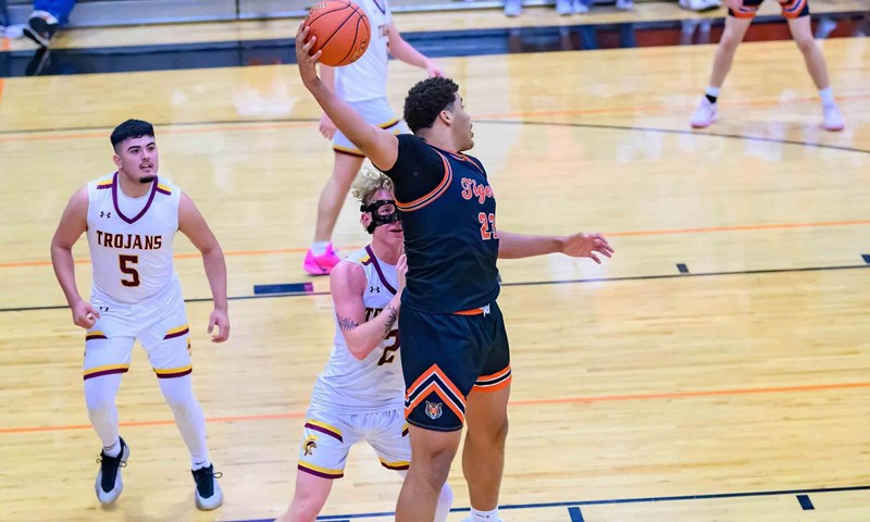 Boys Basketball: Cheyenne Wells' Hill is Mountain in the Middle, Has Tigers Pointing for Postseason While Pursuing Rebounding Records