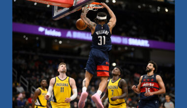 Alondes Williams has career night in the Wizards' victory over the Pacers