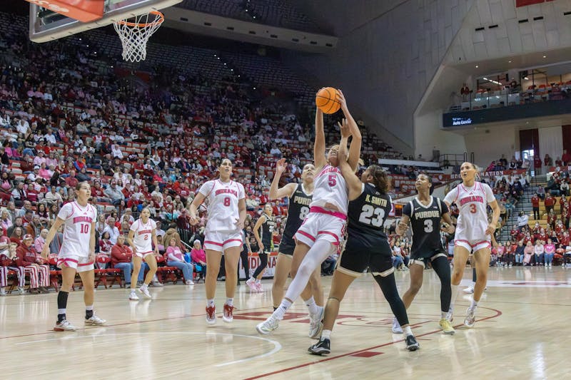 PHOTOS: Indiana women's basketball takes down Purdue at home