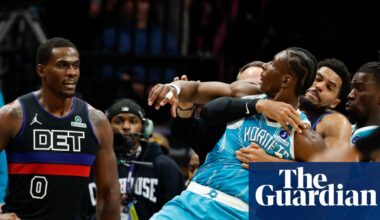 Four players ejected after brawl breaks out during Hornets-Pistons game | NBA