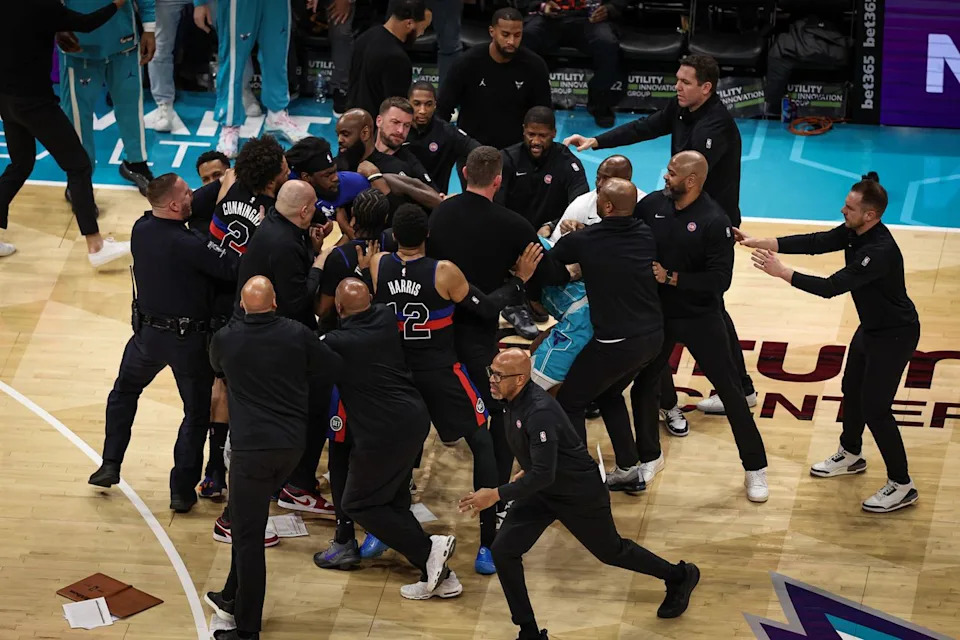 Miles Bridges and Isaiah Stewart on Feb. 9 David Jensen/Getty