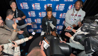 Spurs’ rising stars Stephon Castle, Dylan Harper share thoughts on Jeremy Sochan