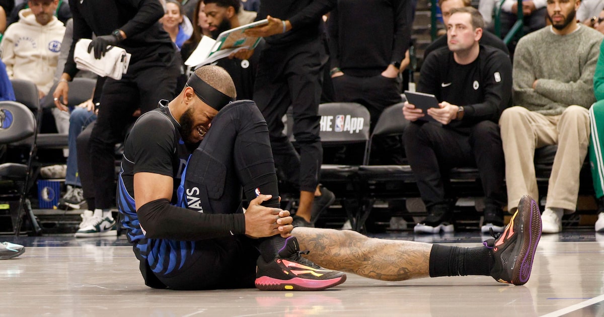 Mavericks’ Daniel Gafford returns to game vs. Celtics after aggravating right ankle injury