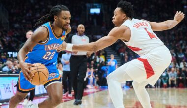 Oklahoma City Thunder overcome Shai Gilgeous-Alexander absence to get past Raptors