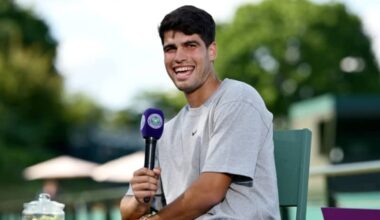 The two NBA players Carlos Alcaraz said he admired in 2024