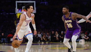 Thunder rally late to beat Lakers 119-110, snap 2-game skid