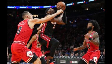 Watch highlights of the Heat’s 134-91 win over the Bulls – NBC 7 San Diego