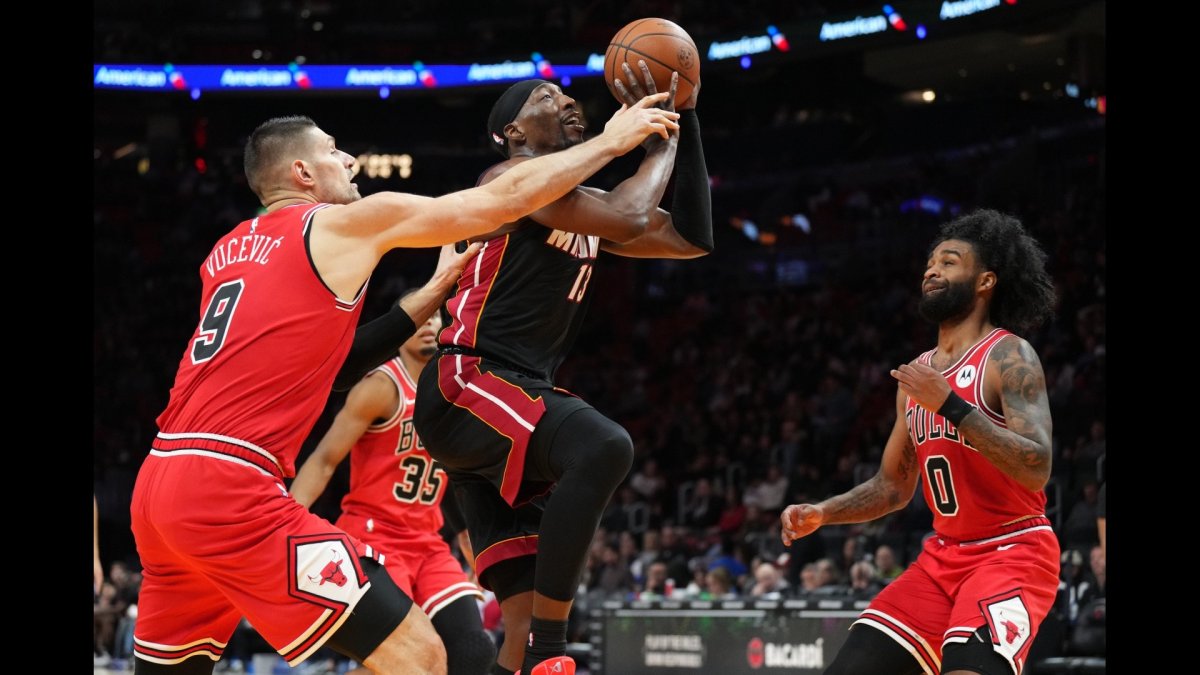 Watch highlights of the Heat’s 134-91 win over the Bulls – NBC 7 San Diego
