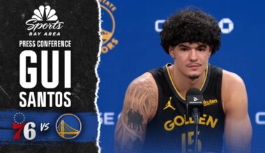 Gui Santos discusses Warriors’ lack of competitiveness in loss – NBC Sports Bay Area & California