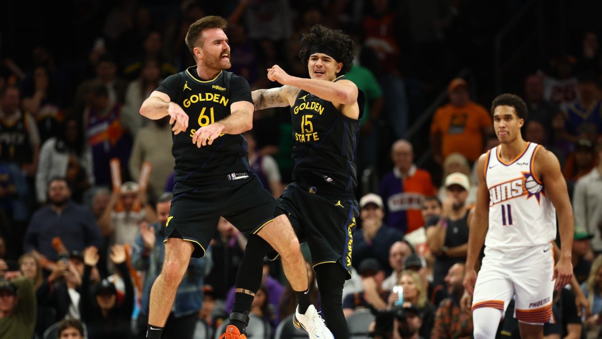 Golden State Warriors knock down 20 3s and outpace Phoenix Suns in comeback win – NBC 7 San Diego