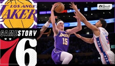 Sixers fall to Los Angeles Lakers to snap five-game win streak – NBC Sports Philadelphia