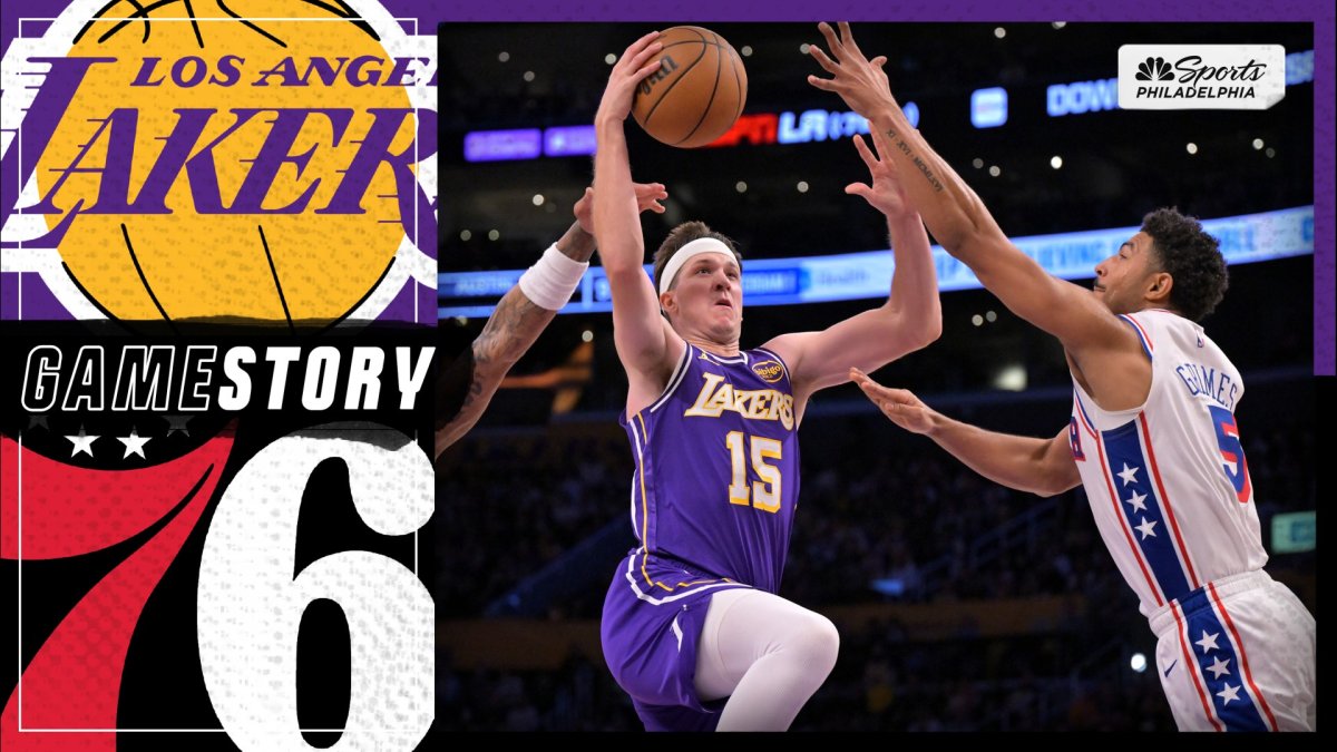 Sixers fall to Los Angeles Lakers to snap five-game win streak – NBC Sports Philadelphia