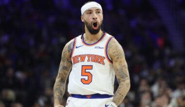 Watch highlights of Knicks’ 138–89 win over 76ers – NBC New York