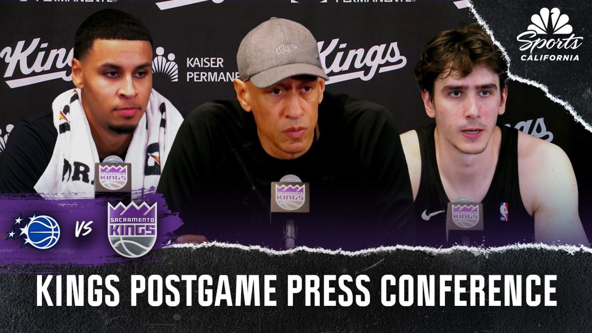 Keegan Murray, Doug Christie react to Kings’ loss vs. Magic – NBC Sports Bay Area & California