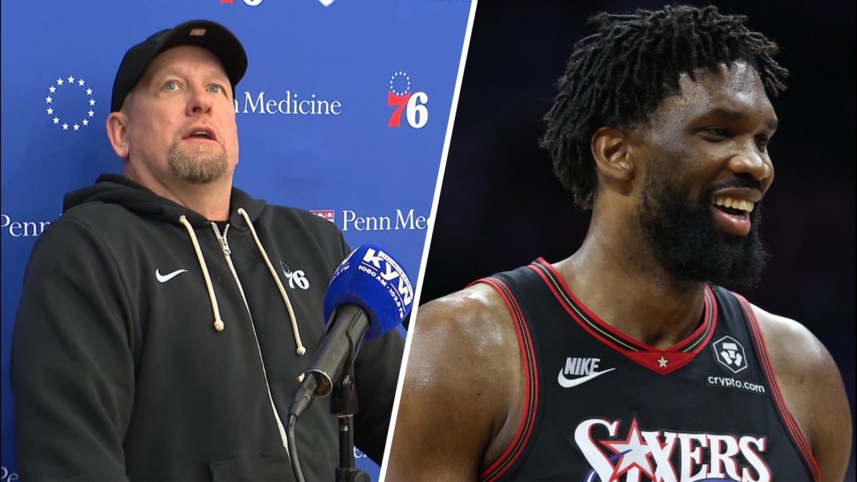 Nick Nurse revisits the difficulty of playing without Joel Embiid – NBC Sports Philadelphia