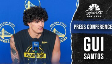 Gui Santos impressed with Kristaps Porziņģis’ play in debut – NBC Sports Bay Area & California