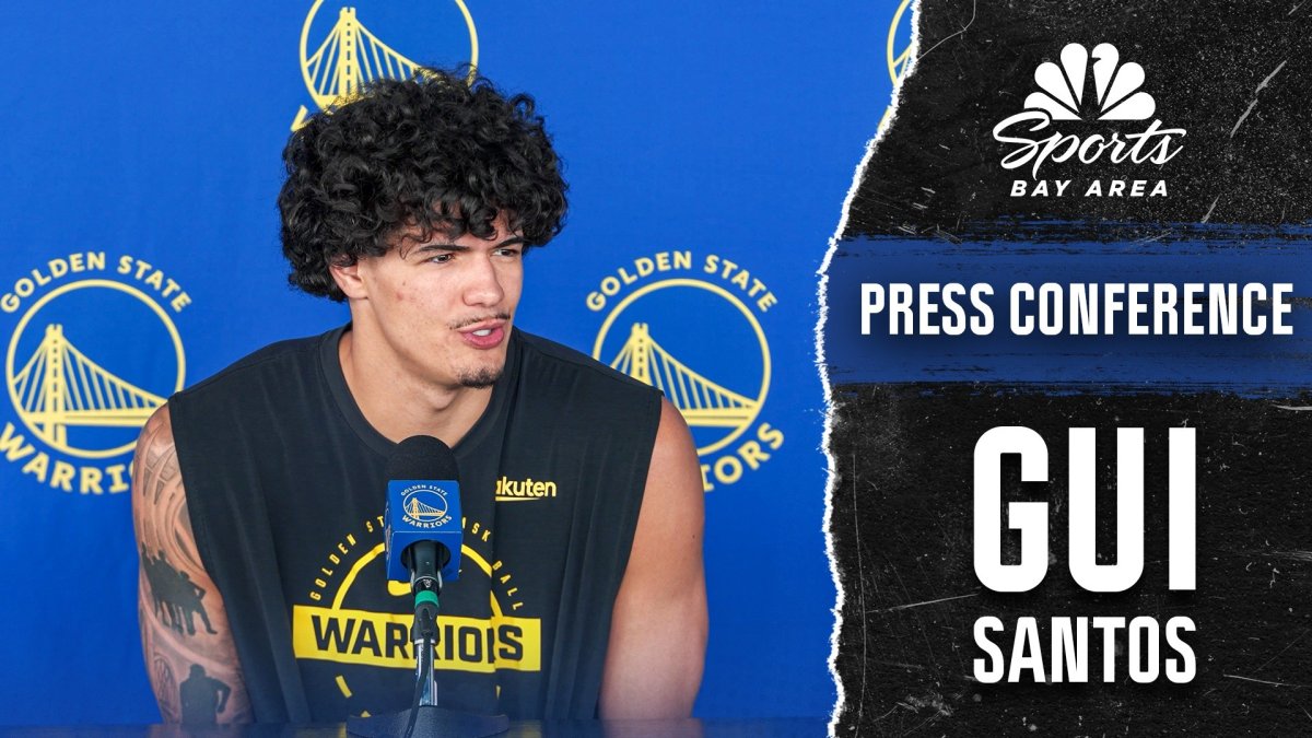 Gui Santos impressed with Kristaps Porziņģis’ play in debut – NBC Sports Bay Area & California