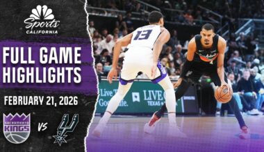 Watch full game highlights of Kings’ 139-122 loss to Spurs – NBC Sports Bay Area & California
