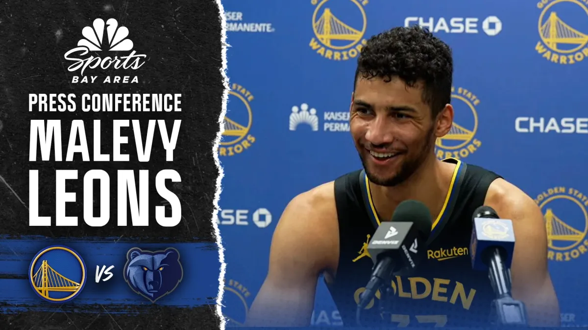 Malevy Leons shares he was ‘ready to go’ for Warriors-Grizzlies – NBC Sports Bay Area & California