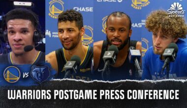 Hear from Steve Kerr, Warriors players after win vs. Grizzlies – NBC Sports Bay Area & California
